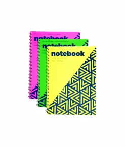 A5 Bright Colour Notebook Assorted