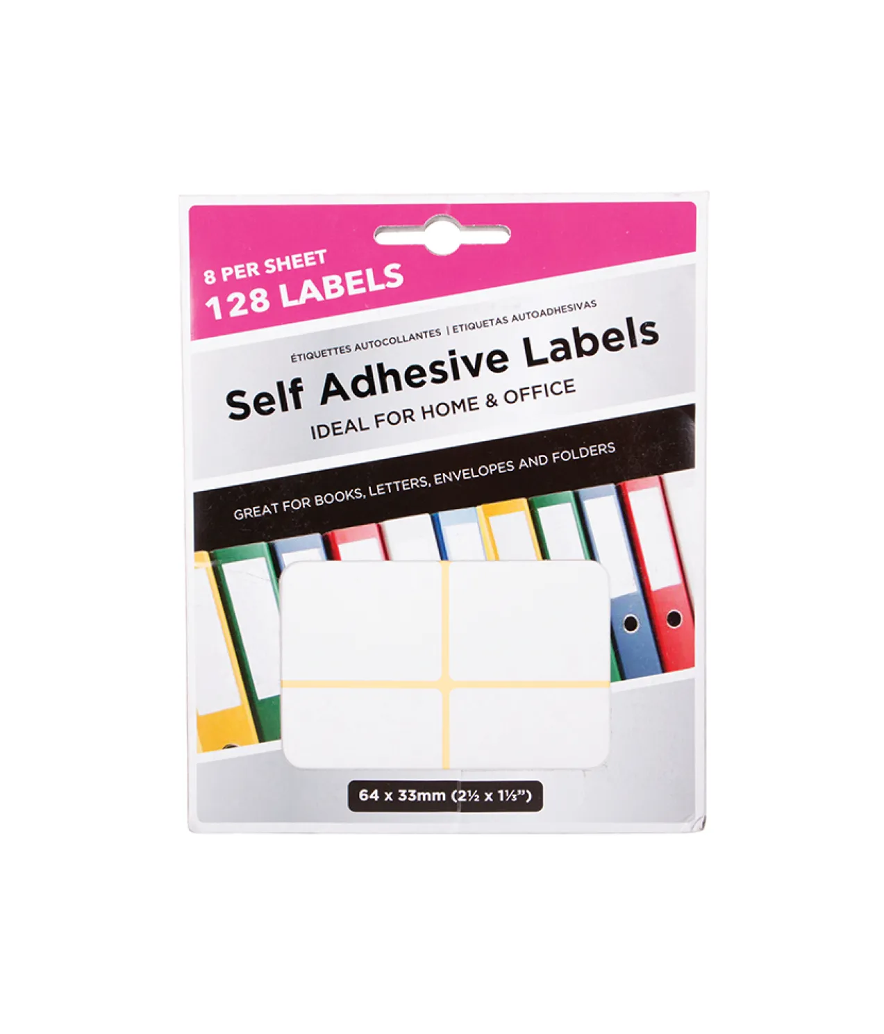 Adhesive Labels 128pk