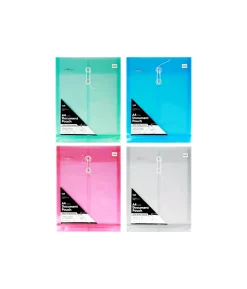 A4 Document Pouch Assorted