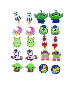 Alien & Space Shoe Charms 20pc