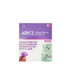 Alphabet/Number Cookie Cutter Set 40pc