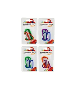 Aluminum Carabiner Clips 4pk