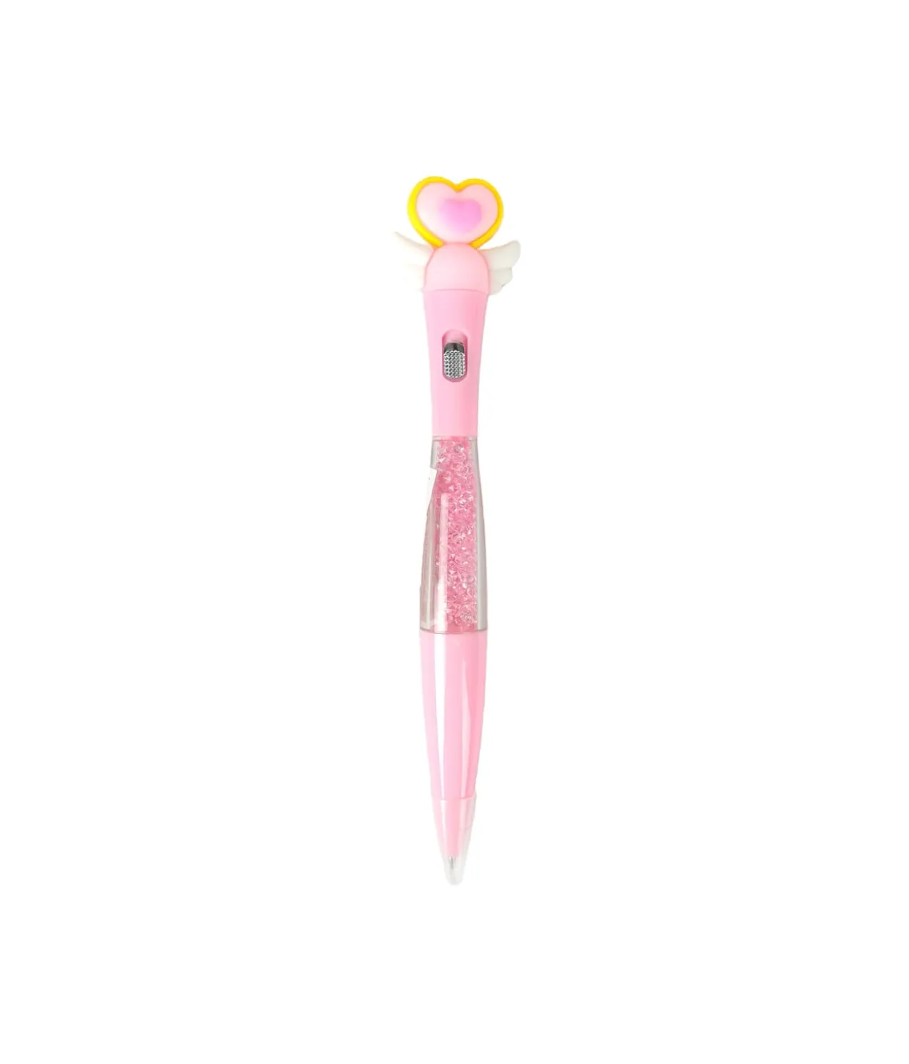 Angel Cartoon with LED Light Ballpoint Pen 17cm