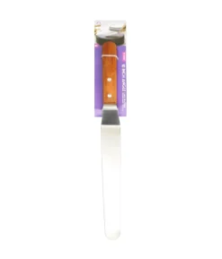 Angle Cake Spatula With Wooden Handle 10in