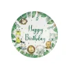 Animal Design Paper Plates 9in 12pk
