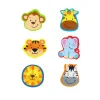 Animal Erasers 6pc