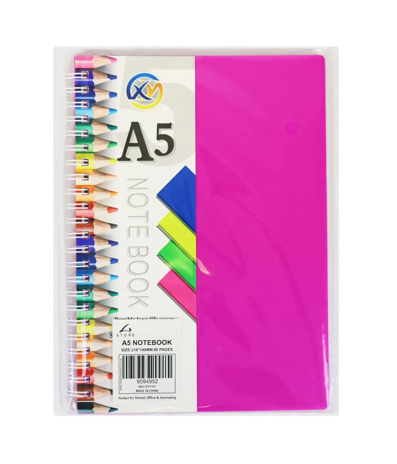 A5 Notebook 80 sheets