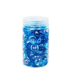 Aqua Glass Gems 500g 17-19mm