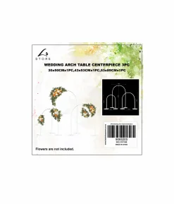 Arch Table Centerpiece Set 3pc