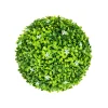 Artificial Grass Ball With Flowers 38cm