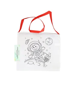 Astronaut DIY Non-Woven Messenger Bag 40x35cm
