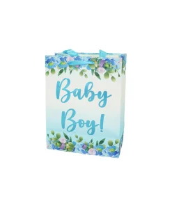 Baby Boy Hot Stamping Gift Bag 21x11x27cm