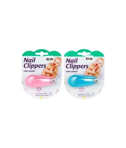 Baby Nail Clippers With Catcher Assorted