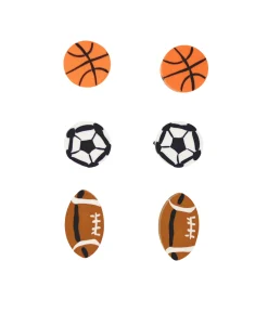 Ball Erasers 6pc