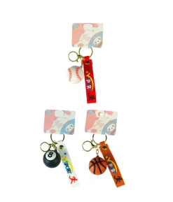 Ball Keychain 3.5cm Assorted