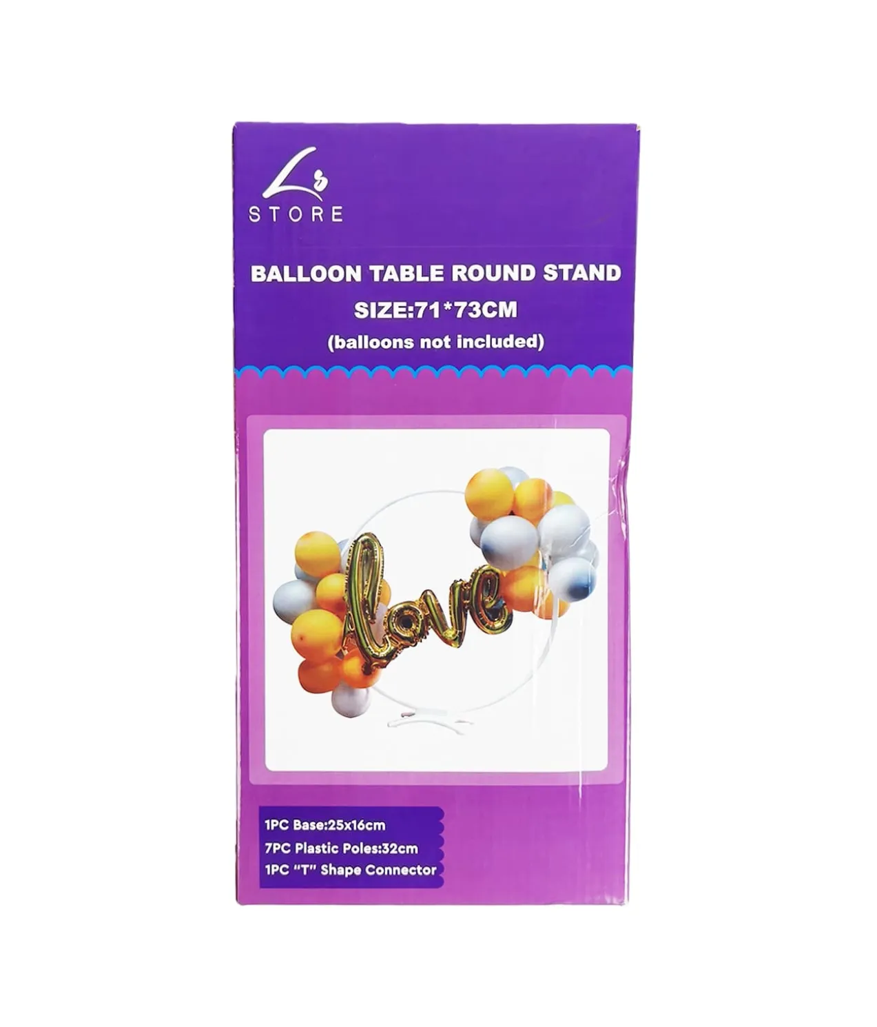 Balloon Round Table Stand 71x73cm