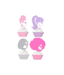 Barbie Cupcake & Pick Set 24pc