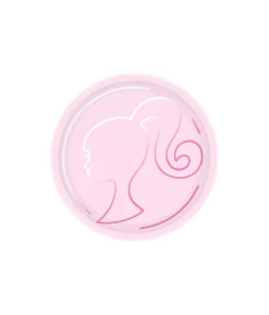 Barbie Round Paper Plates 8pk