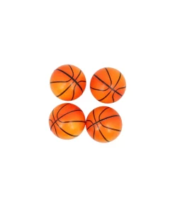 Basketball PU Balls 6.3cm 4 pk