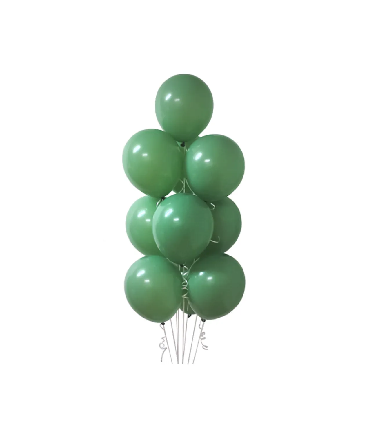 Bean Green Morandi Latex Balloons 12inch 20pk
