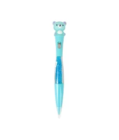 Bear Cartoon with LED Light Ballpoint Pen 17cm