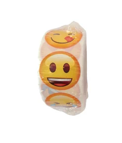 Big Emoji Sticker Roll 2.5×2.5cm 500pc