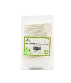 Biodegradable Appetizer Bowl 50pc 82 x 53 x 27mm