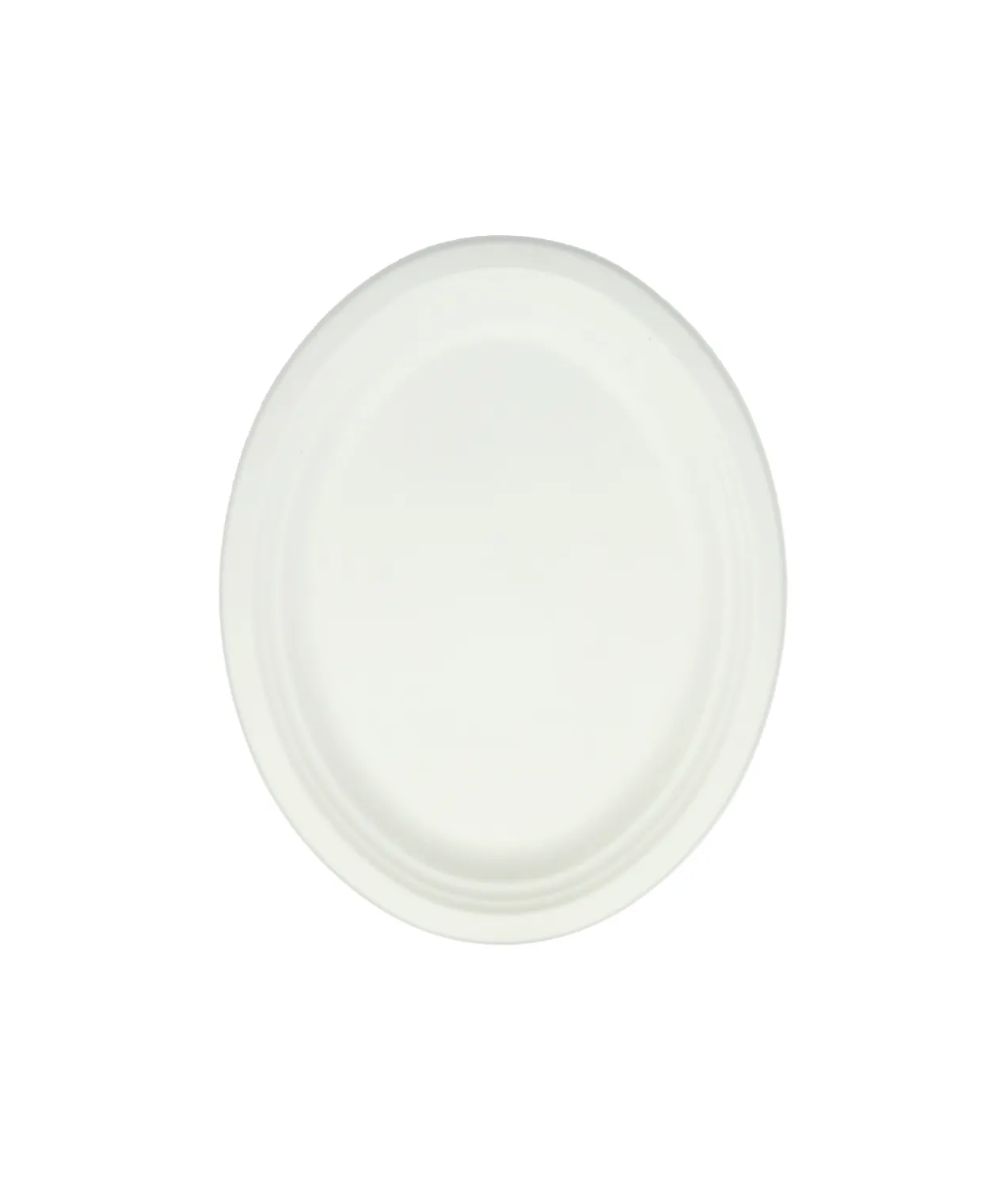 Biodegradable Oval Plate 12.5in 25pc