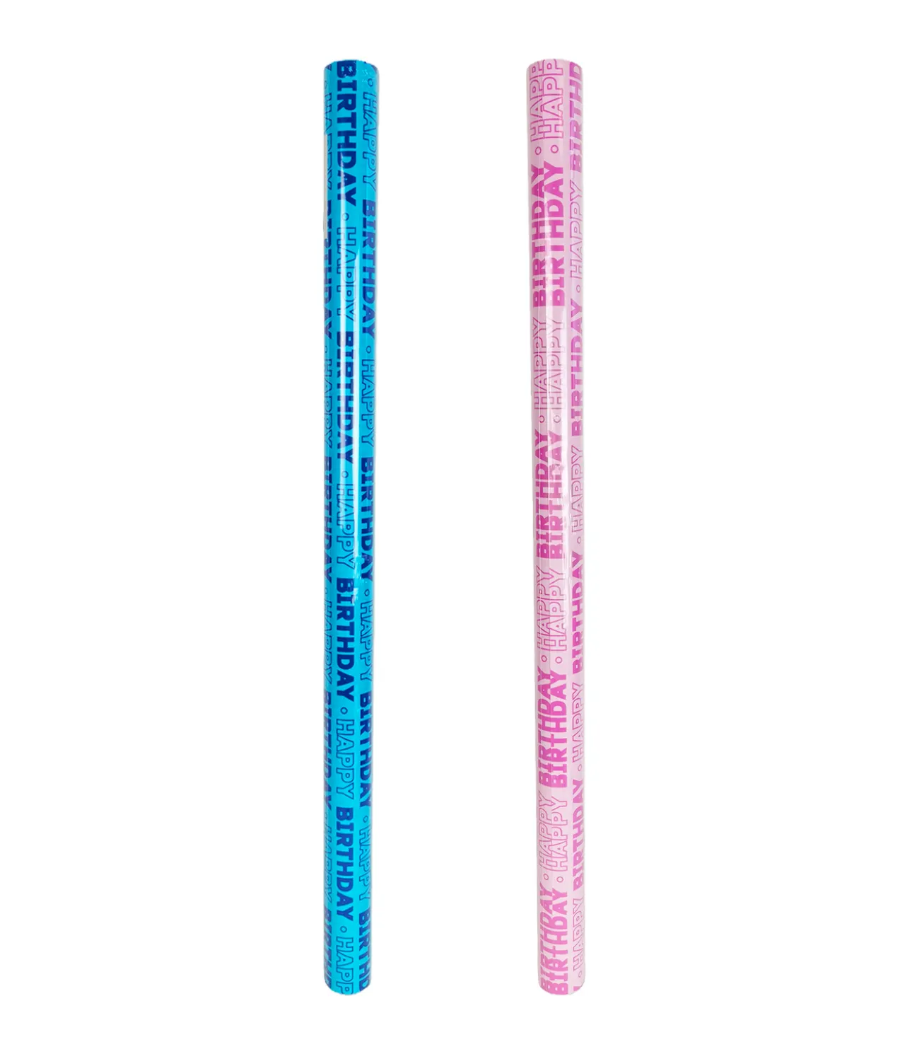 Birthday Wrapping Paper Pink/Blue Assorted 70cm x 5m
