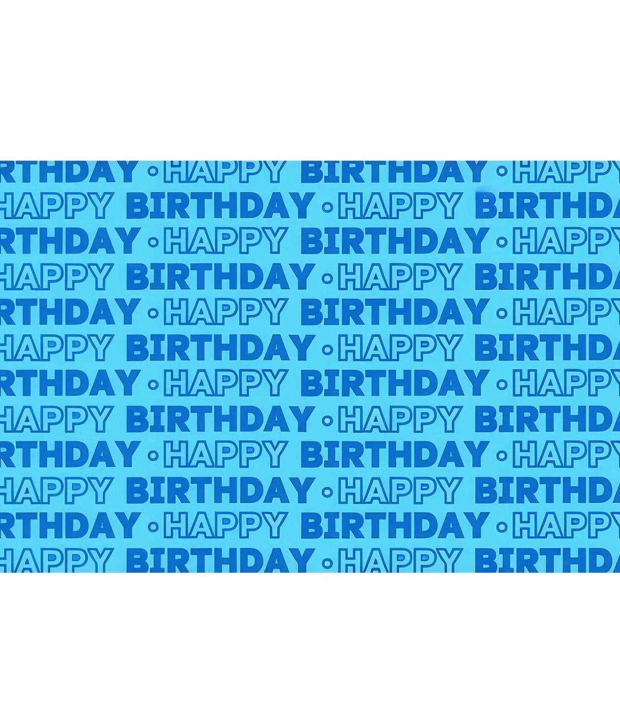 Birthday Wrapping Paper Pink/Blue Assorted 70cm x 5m