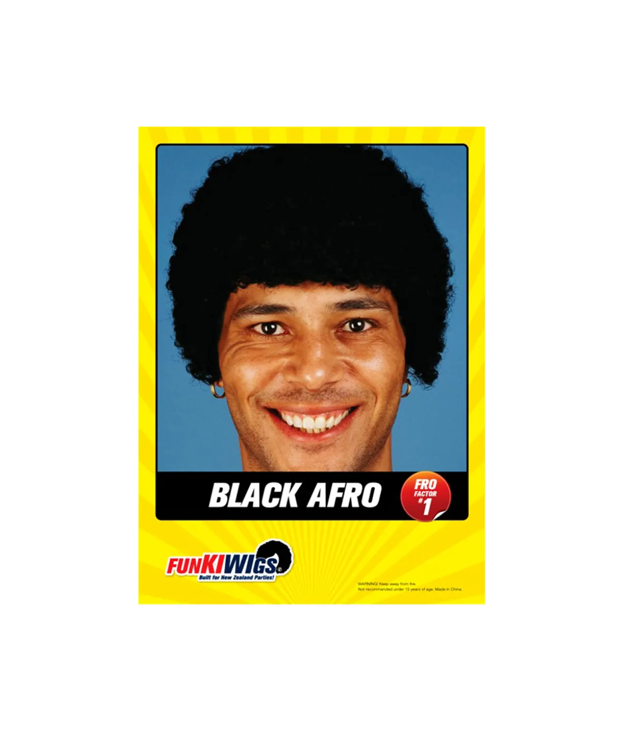 Black Afro Fro Factor 1