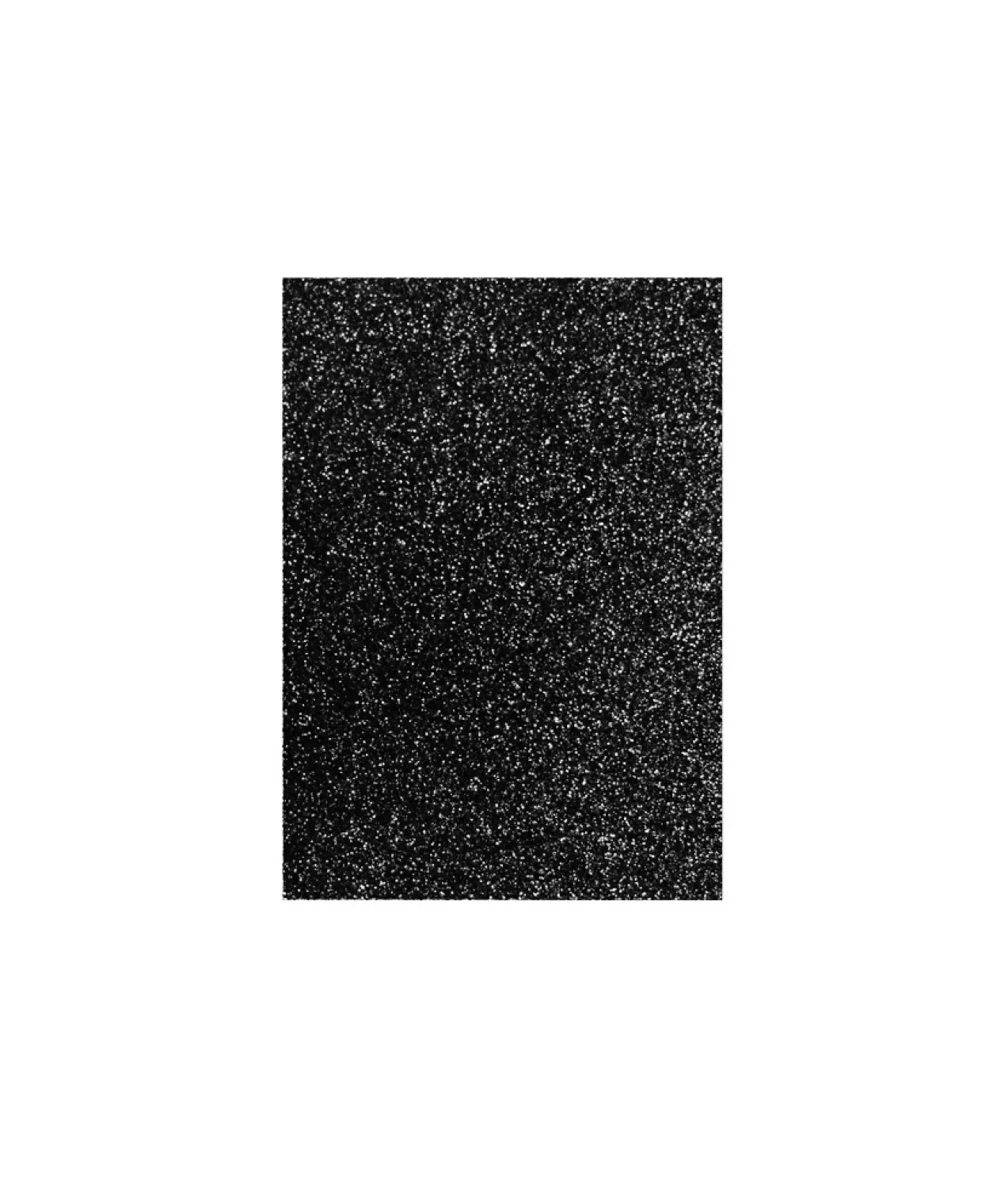 Black A4 Glitter Cardboard 10pk