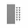 Black Balloon Stick & Cup Set 12pk