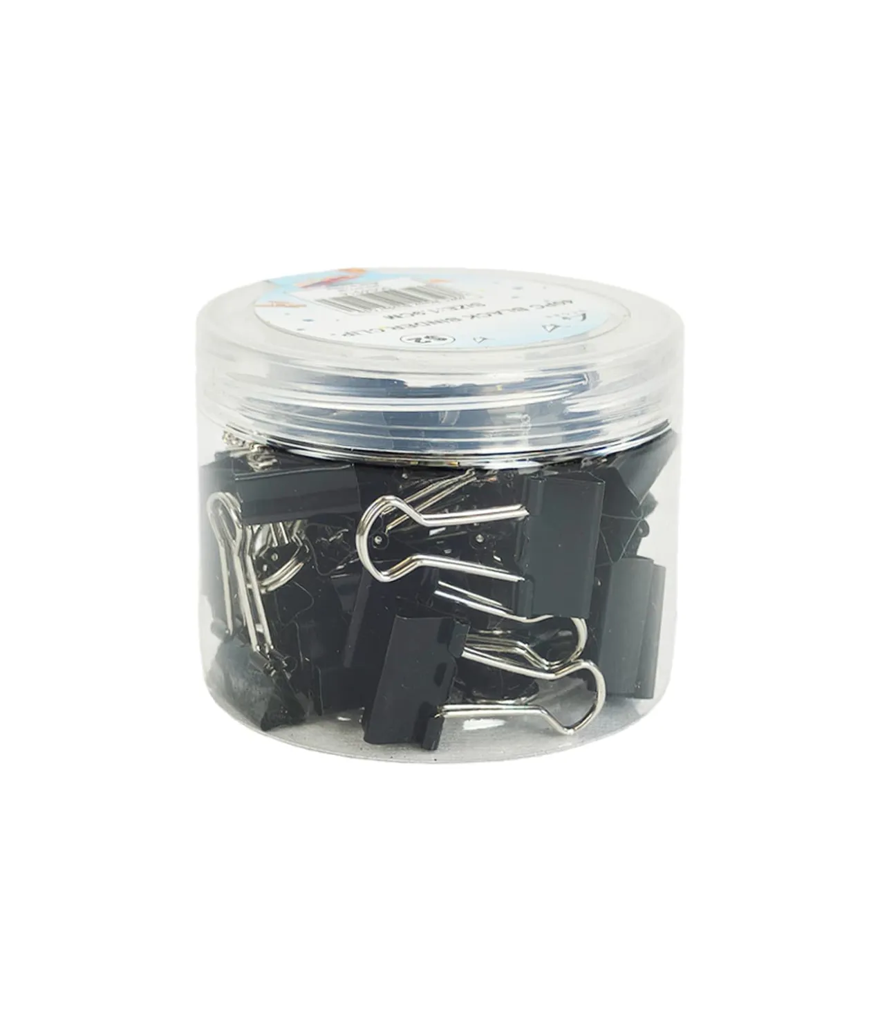 Black Binder Clip 40pc 1.9cm