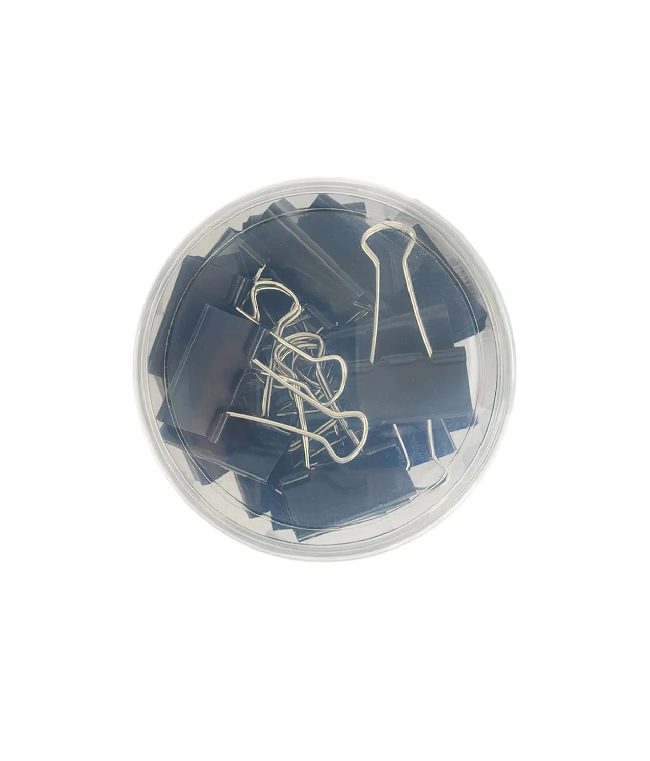 Black Binder Clip 24pc 3.2cm