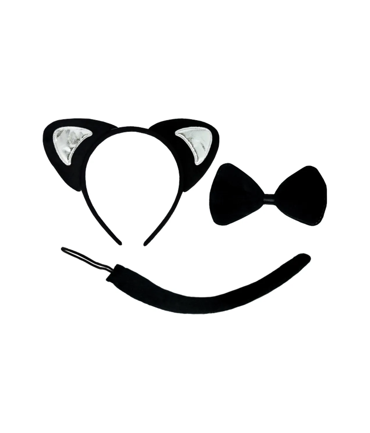 Black Cat Accessory Set