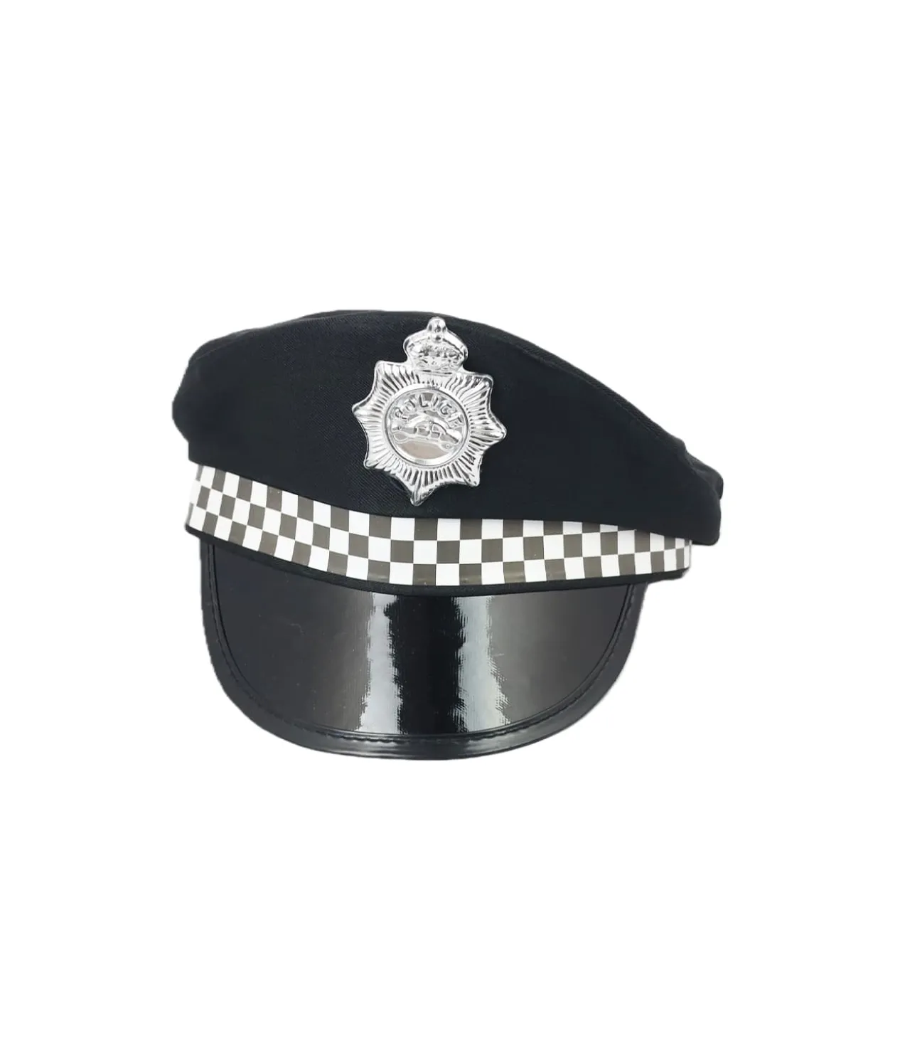 Black English Police Hat