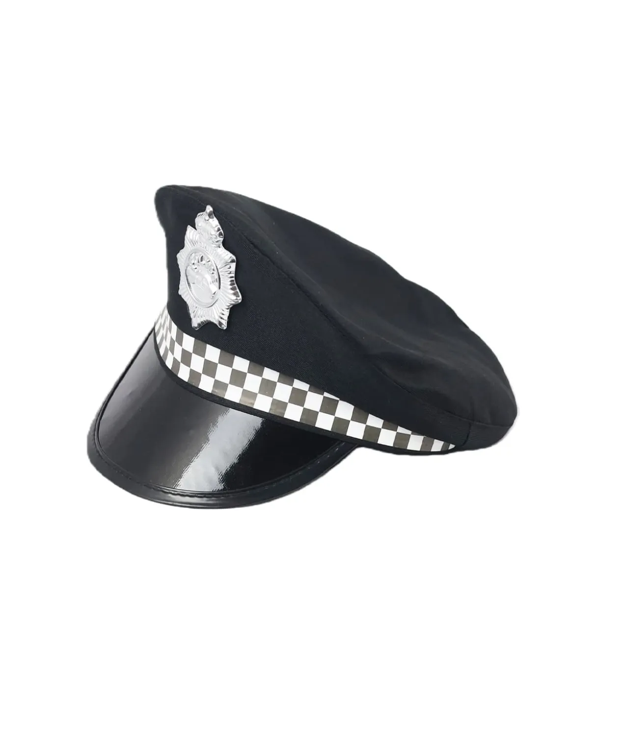 Black English Police Hat