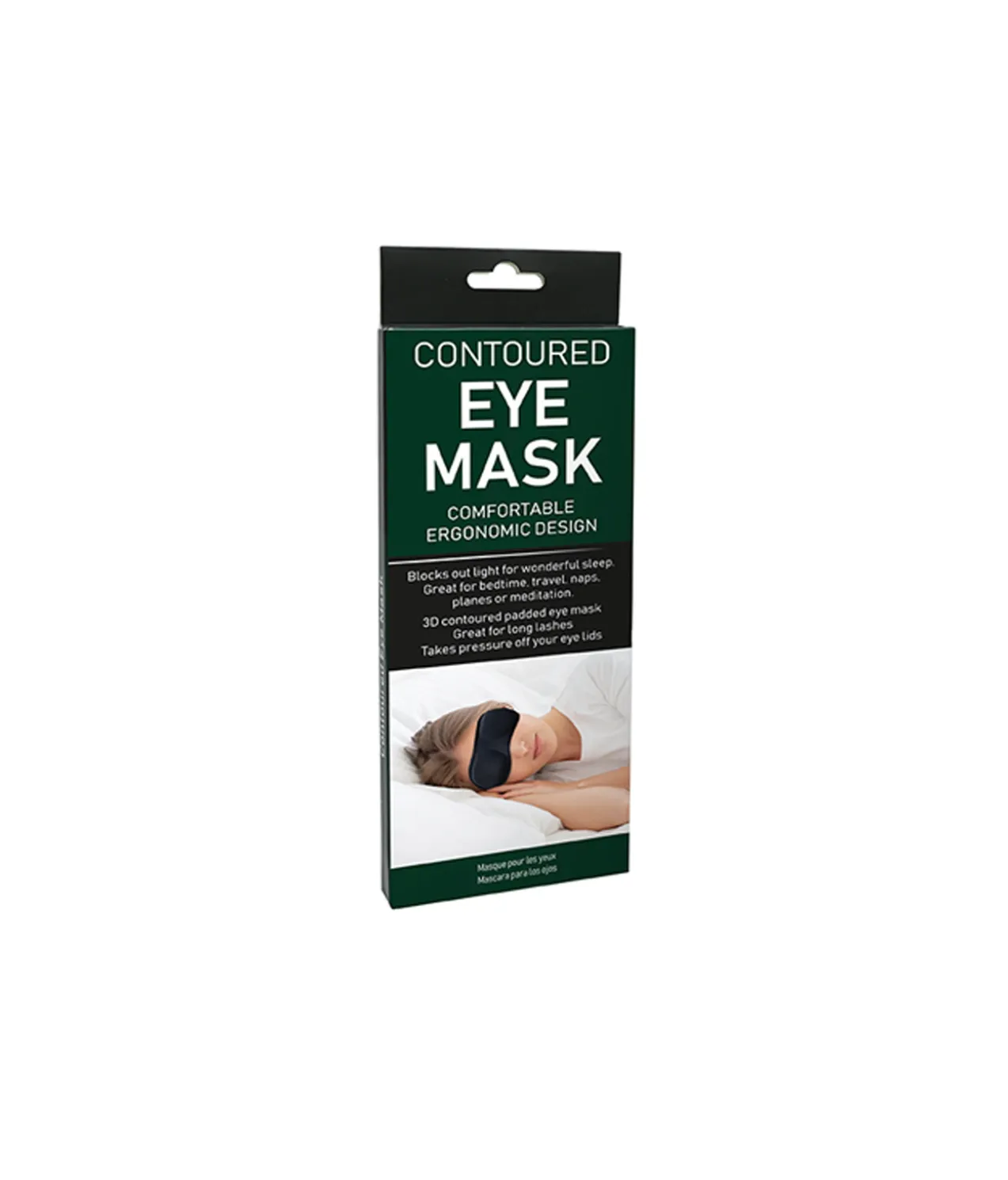 Black Eye Mask Contoured