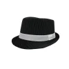 Black Fedora Hat