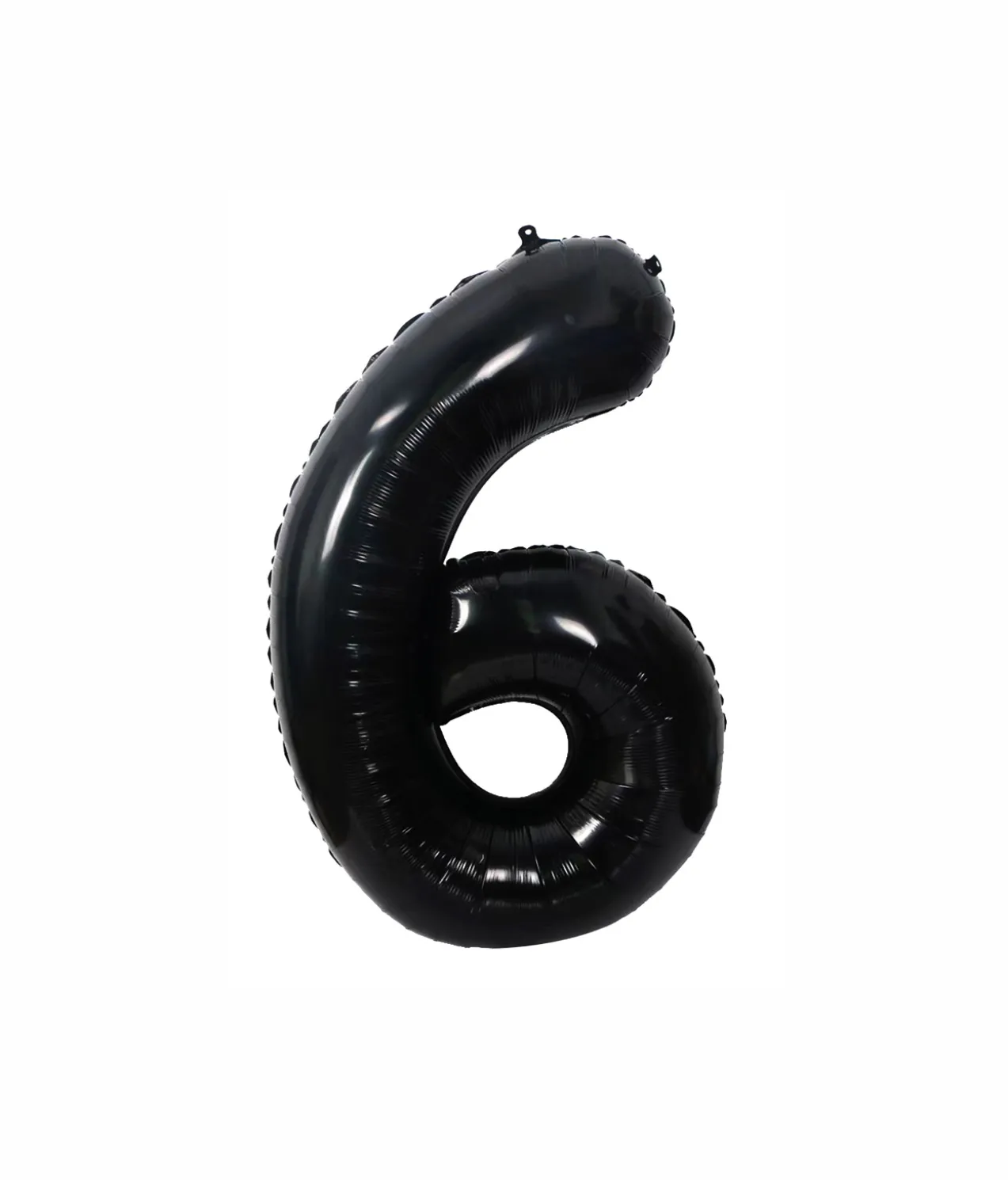 Black Foil Number Balloon 6