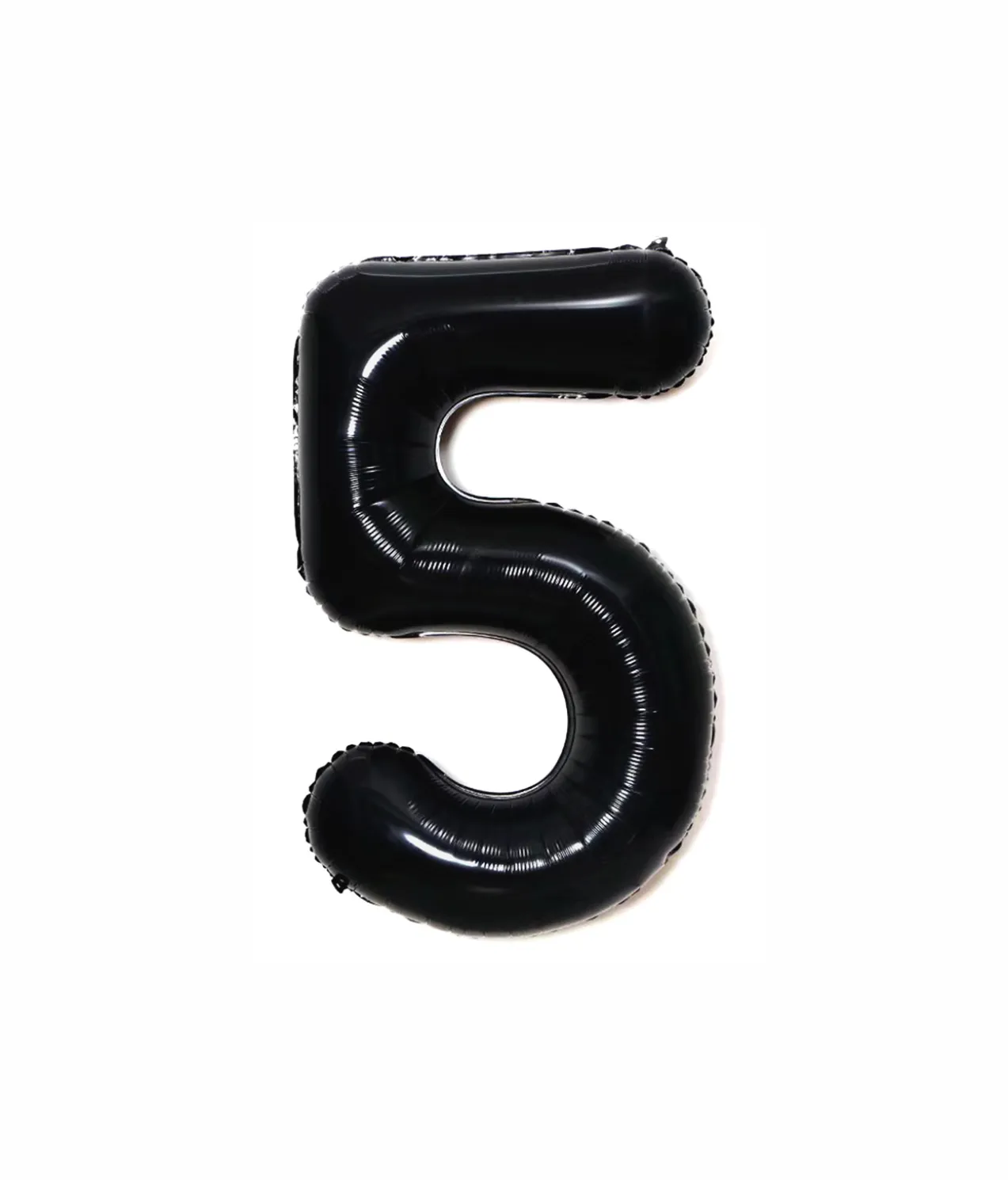 Black Foil Number Balloon 5