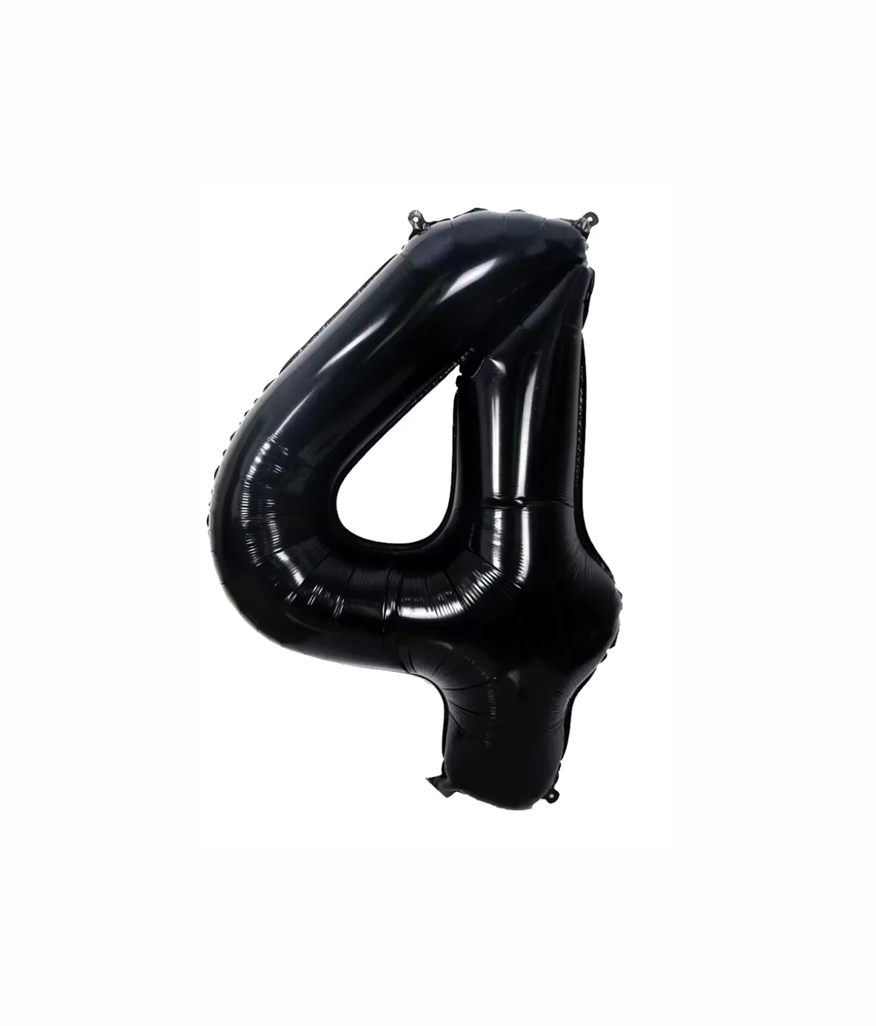 Black Foil Number Balloon 4