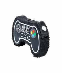 Black Game Controller Pinata