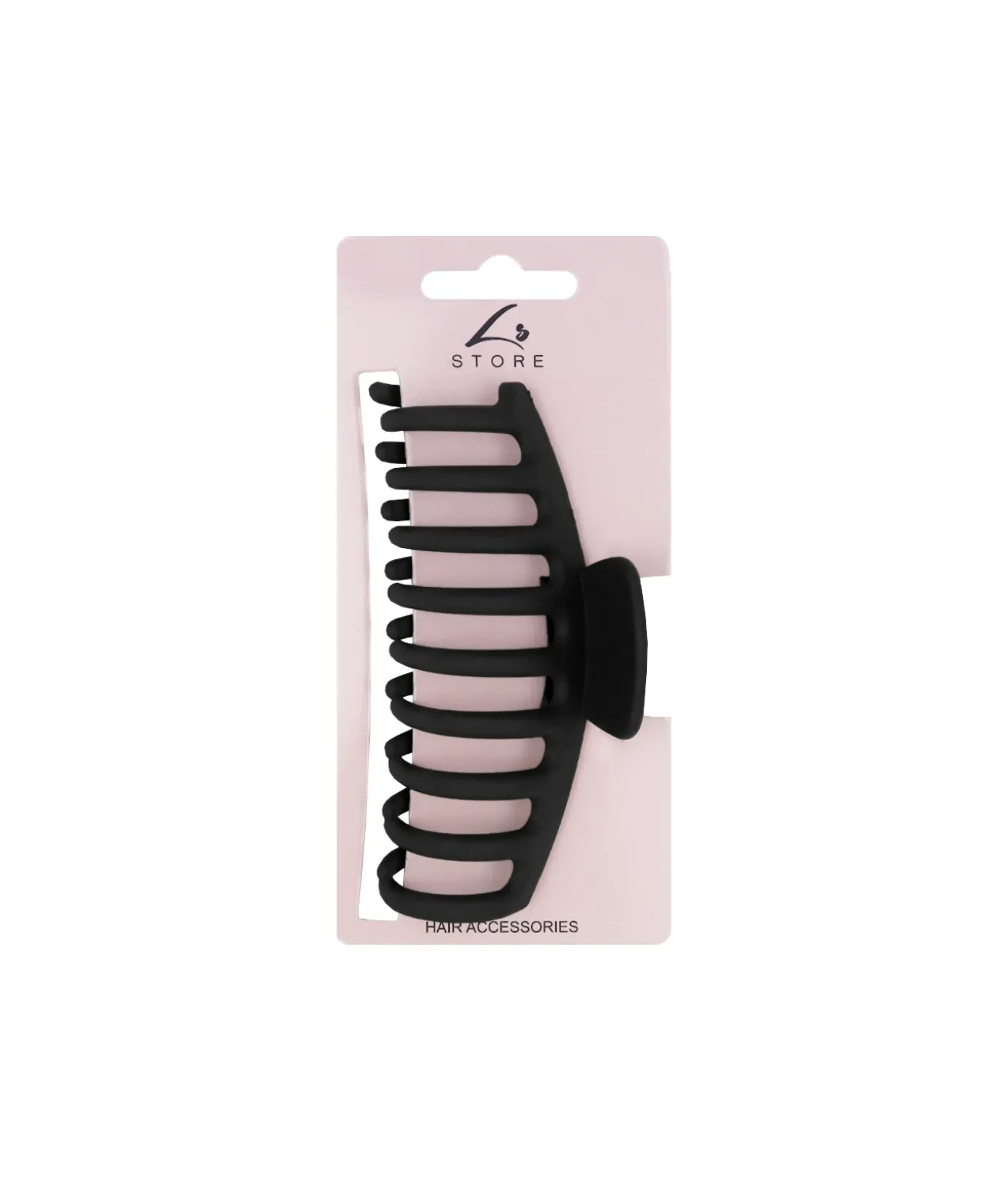 Black Hair Claw Clip 11cm