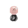 Black Hair Elastics 10pc