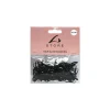 Black Hair Polyband 100pk