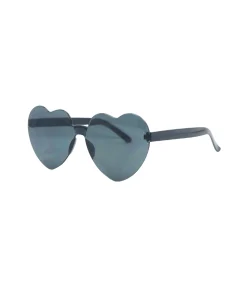 Black Heart Shape Party Glasses