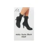 Black Lace Trim Ankle Socks