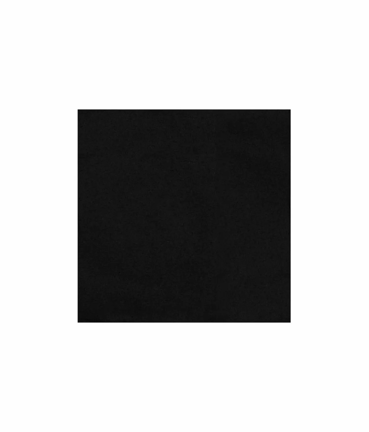 Black Large Napkins 50pk